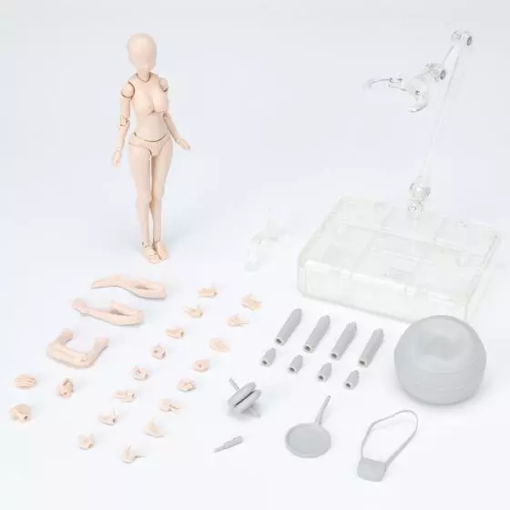 Figurine Body Chan Kentari Yabuki Edition DX SET (Pale orange Color Ver.) S.H.Figuarts