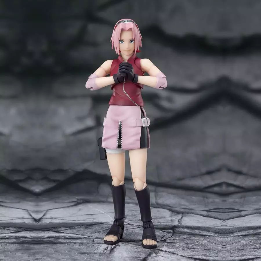 Figurine Sakura Haruno Inheritor of Tsunade's indominable will S.H.Figuarts Bandai