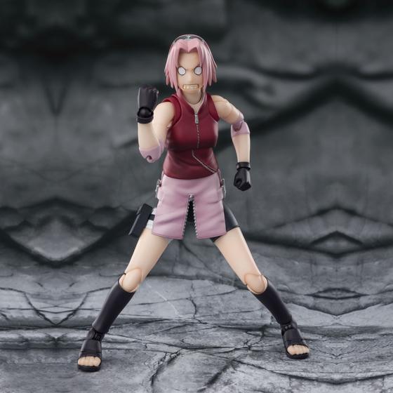 Sakura Haruno Inheritor of Tsunade's indominable will S.H.Figuarts Bandai Figure