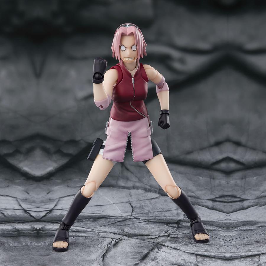 Figurine Sakura Haruno Inheritor of Tsunade's indominable will S.H.Figuarts Bandai