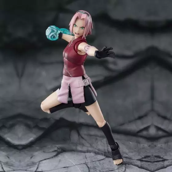 Figurine Sakura Haruno Inheritor of Tsunade's indominable will S.H.Figuarts Bandai