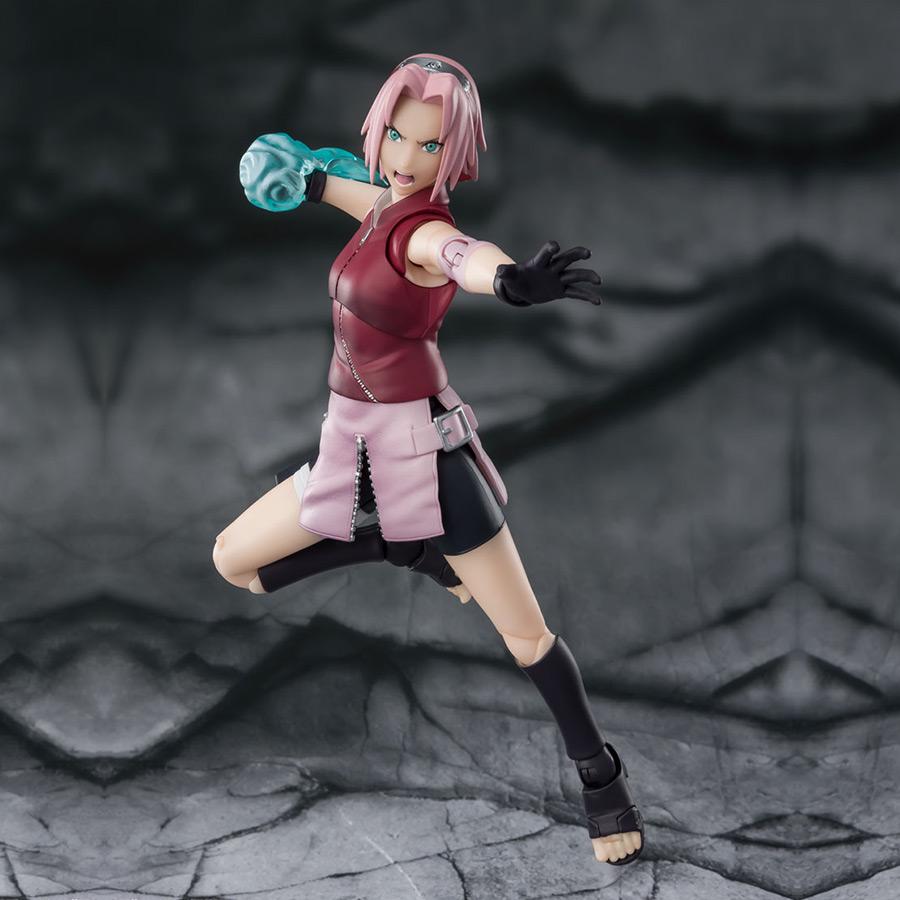 Sakura Haruno Inheritor of Tsunade's indominable will S.H.Figuarts Bandai Figure