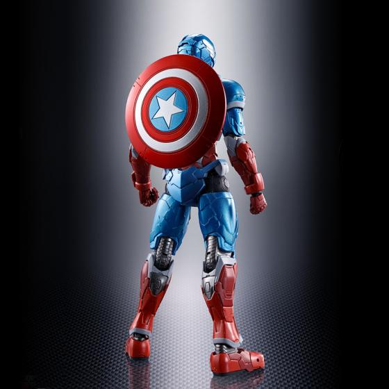 Captain America (TECH-ON AVENGERS) S.H.Figuarts Bandai Figur