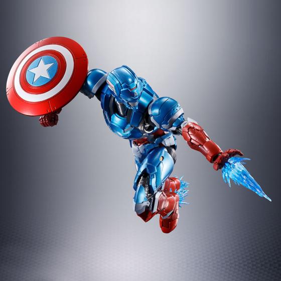 Action Figure Marvel Captain America (TECH-ON AVENGERS) S.H.Figuarts