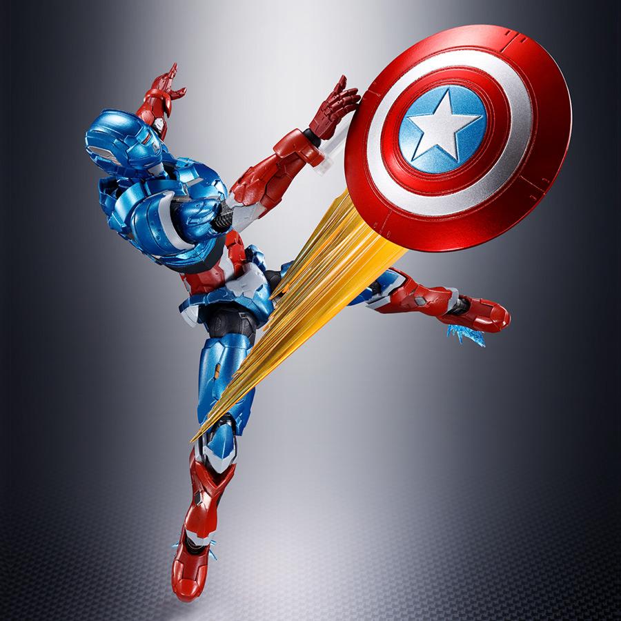 Captain America (TECH-ON AVENGERS) S.H.Figuarts Bandai Figure