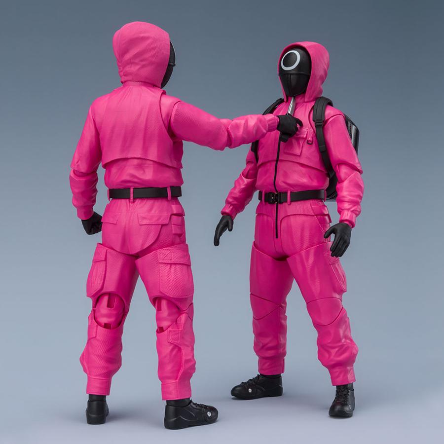 Squid Game Netflix / Action Figure Masked Worker/Masked Manager S.H.Figuarts