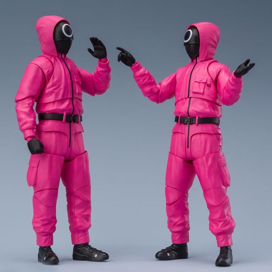 Squid Game Netflix / Action Figure Masked Worker/Masked Manager S.H.Figuarts