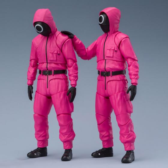 Squid Game Netflix / Action Figure Masked Worker/Masked Manager S.H.Figuarts