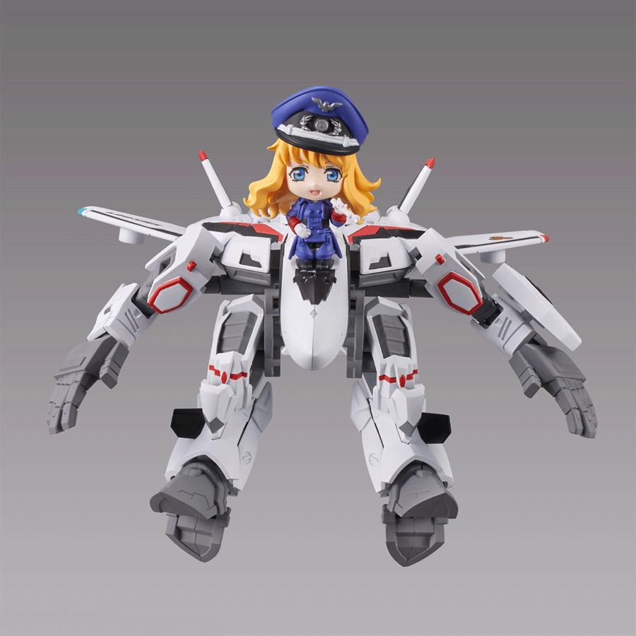 Macross F Figurine VF-25F Valkyrie Sheryl Nome Tiny Session