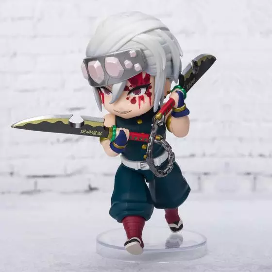 Figurine Demon Slayer Tengen Uzui Sound Breathing Figuarts Mini Bandai