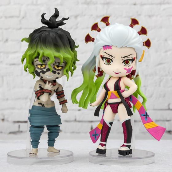 Figurines Demon Slayer Daki et Gyutaro Figuarts Mini Bandai