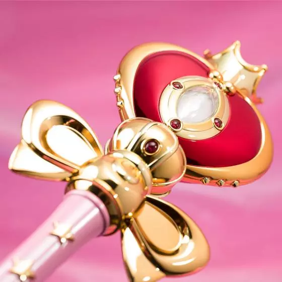 Sailor Moon Spiral Heart Moon Rod -Brilliant Color Edition- Proplica