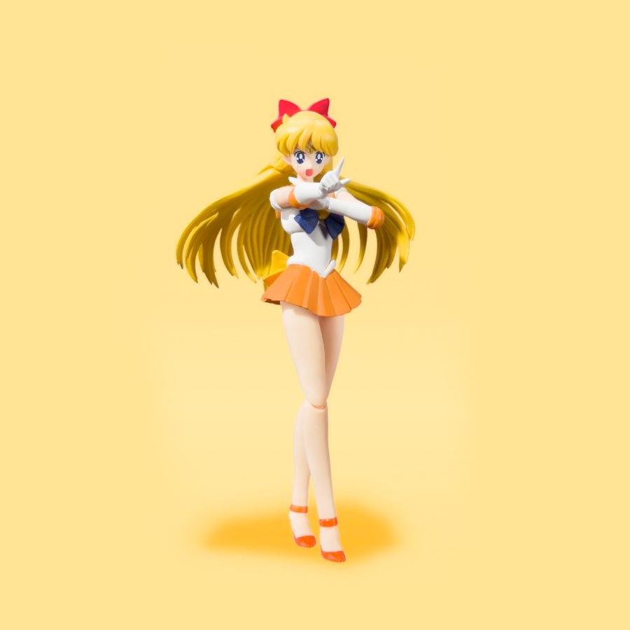 Sailor Moon Sailor Venus Anime Color Edition S.H.Figuarts Bandai Action Figur