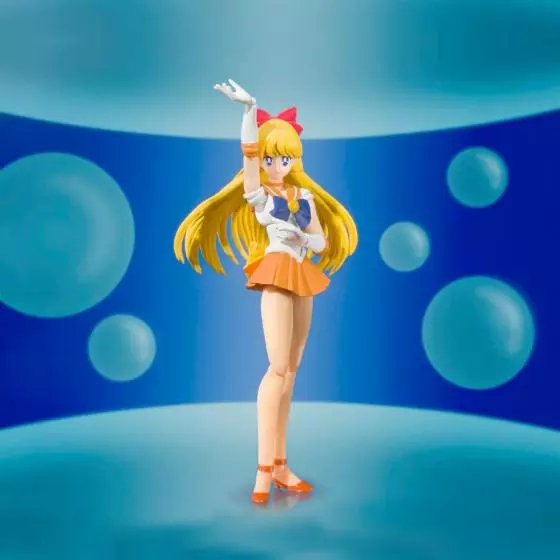 Sailor Moon Sailor Venus Anime Color Edition S.H.Figuarts Bandai Action Figur