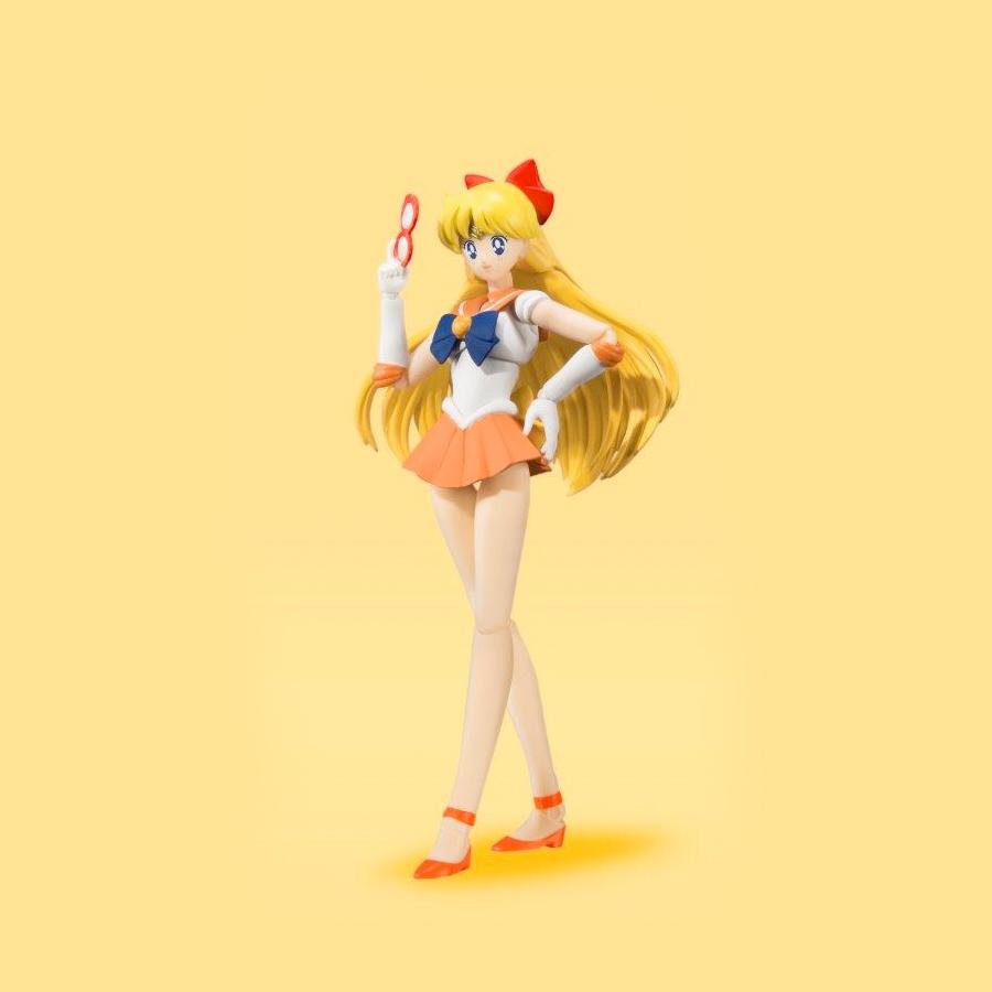 Sailor Moon Sailor Venus Anime Color Edition S.H.Figuarts Bandai Action Figur