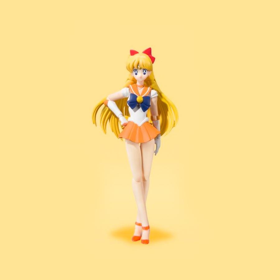 Sailor Moon Sailor Venus Anime Color Edition S.H.Figuarts Bandai Action Figur