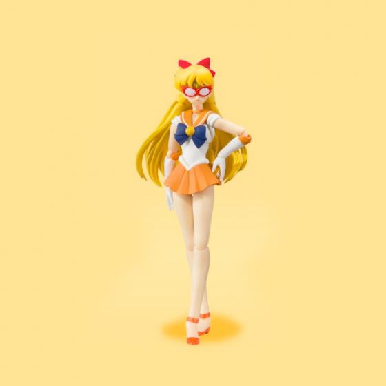 Sailor Moon Sailor Venus Anime Color Edition S.H.Figuarts Bandai Action Figur