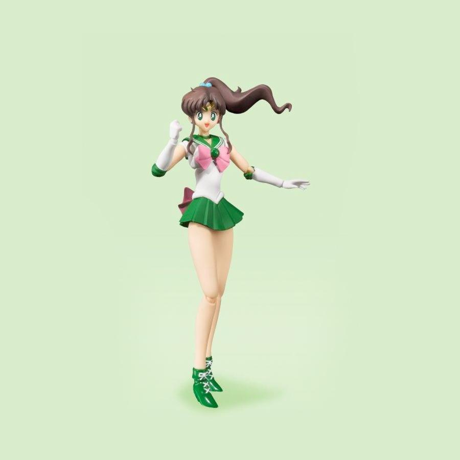 Sailor Moon Sailor Jupiter Anime Color Edition S.H.Figuarts Bandai Action Figur