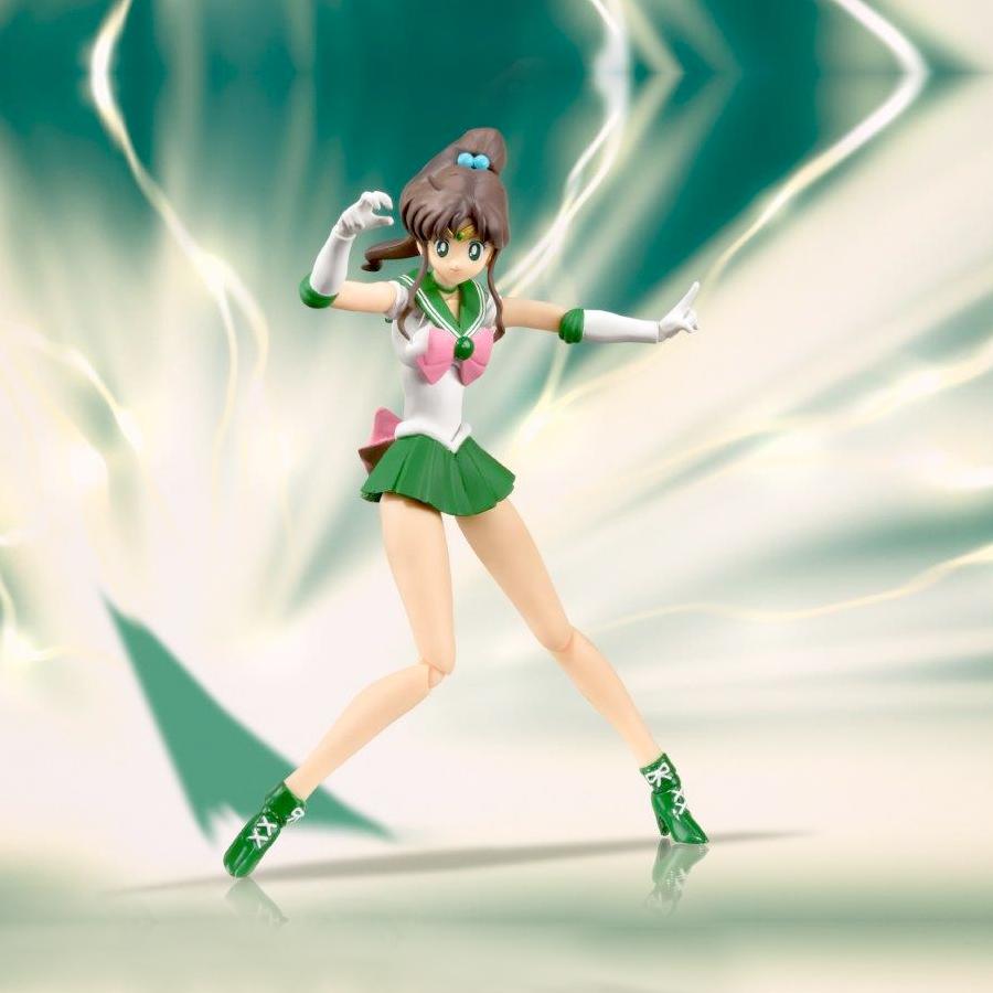 Sailor Moon Sailor Jupiter Anime Color Edition S.H.Figuarts Figurine