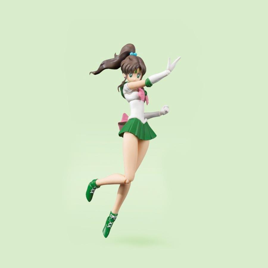 Sailor Moon Sailor Jupiter Anime Color Edition S.H.Figuarts Bandai Action Figur