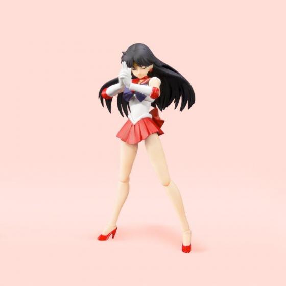 Sailor Moon Figurine Sailor Mars Anime Color Edition S.H.Figuarts