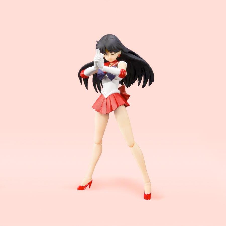 Sailor Moon Sailor Mars Anime Color Edition S.H.Figuarts Figurine