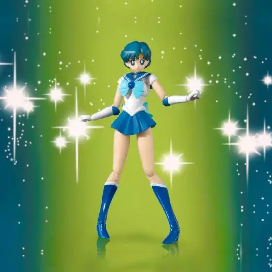 Figurine Sailor Moon Sailor Mercury Anime Color Edition S.H.Figuarts Bandai