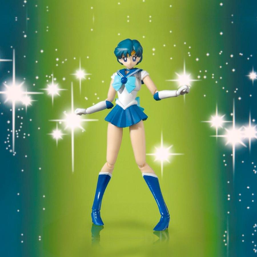 Sailor Moon Sailor Mercury Anime Color Edition S.H.Figuarts Bandai Action Figur