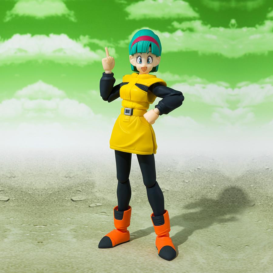 Dragon Ball Z Bulma Journey to Planet Namek S.H.Figuarts Bandai Figur