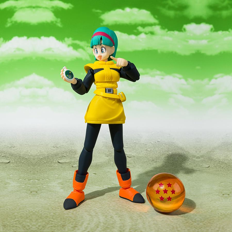 Dragon Ball Z Bulma Journey to Planet Namek S.H.Figuarts Bandai Figur