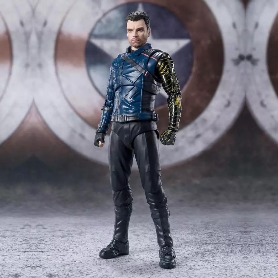 The Falcon and the Winter Soldier Bucky Barnes S.H.Figuarts Bandai Action Figur