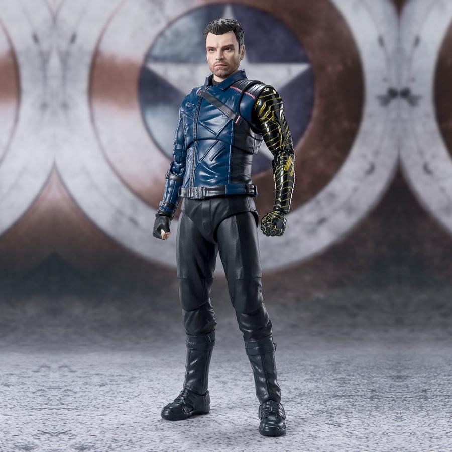 Figurine Bucky Barnes (Le Faucon et le Soldat de l'hiver) Marvel S.H.Figuarts Bandai