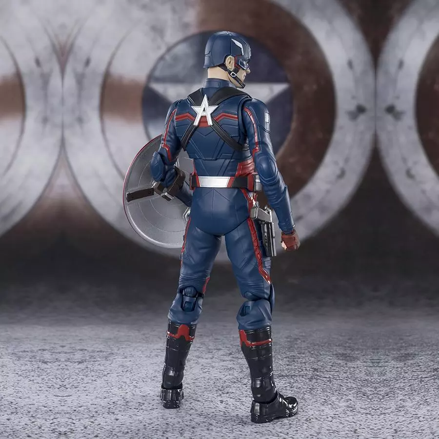 Marvel / Figurine Captain America John Walker (Falcon et le soldat de l'hiver) S.H.Figuarts Bandai