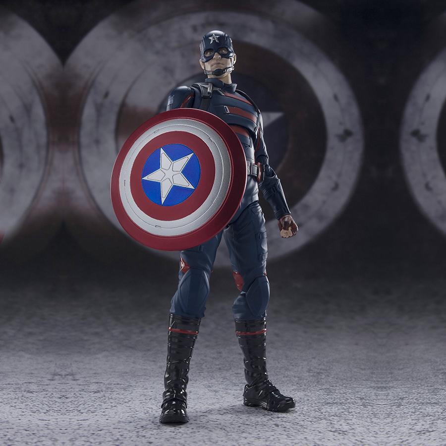 Figurine Captain America John Walker (Falcon et le soldat de l'hiver) S.H.Figuarts