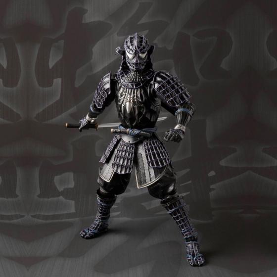 Black Spider-Man Onmitsu Manga Realization Action Figure