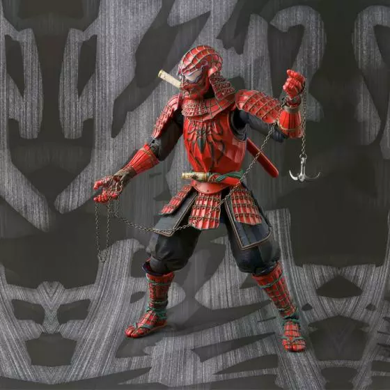 Samurai Spider-Man Manga Realization Bandai Figure