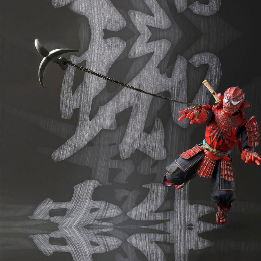 Samurai Spider-Man Manga Realization Bandai Figure