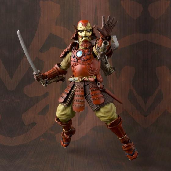 Marvel Koutetsu Samurai Iron Man MK-3 Manga Realization Action Figure