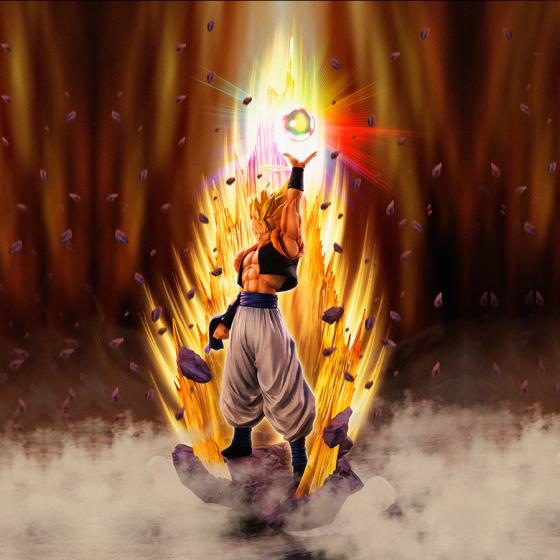 Dragon Ball Z Super Saiyan Gogeta Resurrection Figuarts Zero Figure