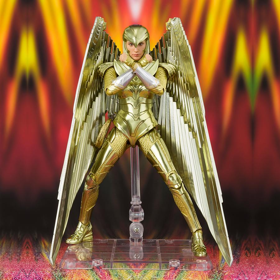 DC Comics Wonder Woman 1984 Golden Armor S.H.Figuarts Action Figure