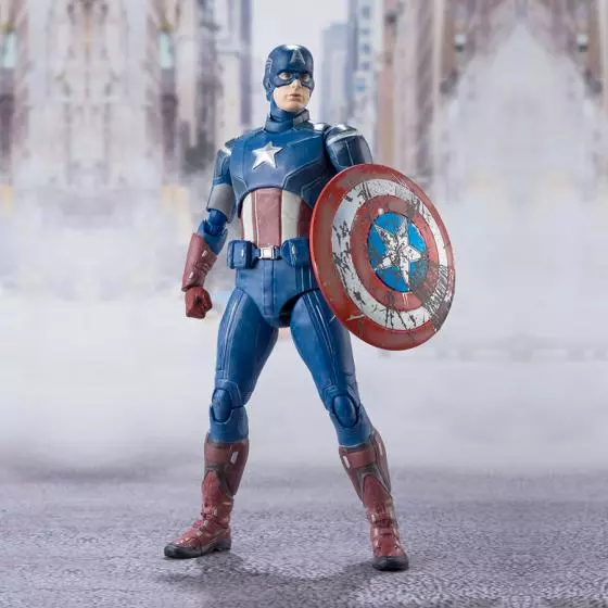 Figurine Marvel Captain America Avengers Assemble S.H.Figuarts Bandai