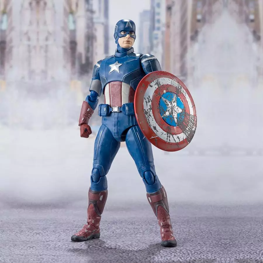 Marvel Captain America Avengers Assemble S.H.Figuarts Bandai Figure