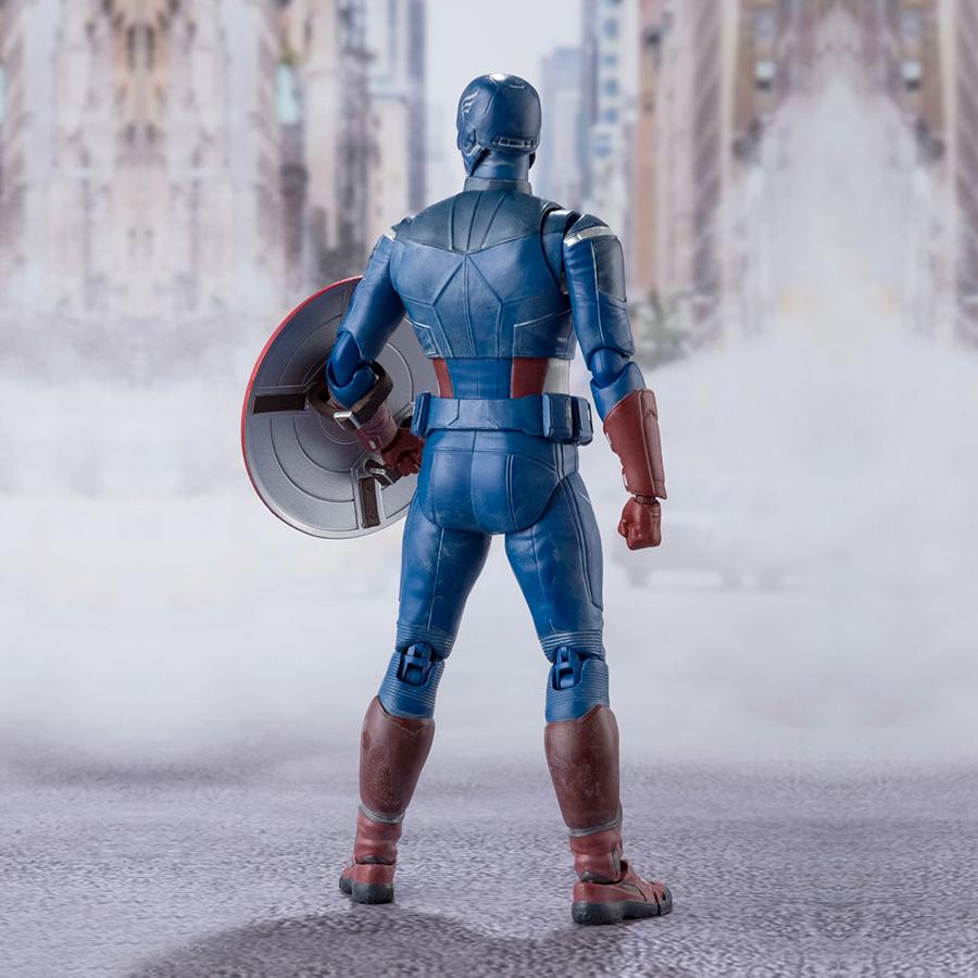 Captain America Avengers Assemble S.H.Figuarts Bandai Figur