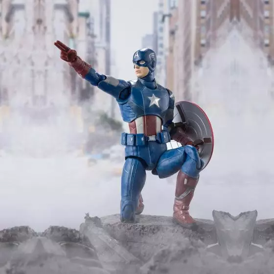 Marvel Captain America Avengers Assemble S.H.Figuarts Bandai Figure