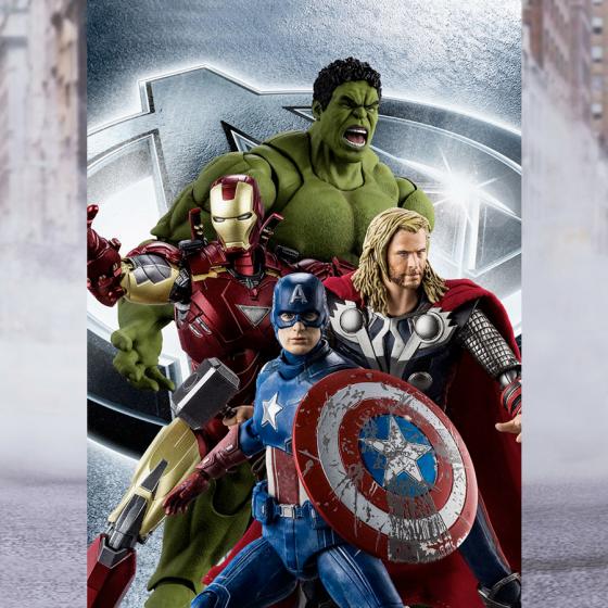 Marvel Captain America Avengers Assemble S.H.Figuarts Figure