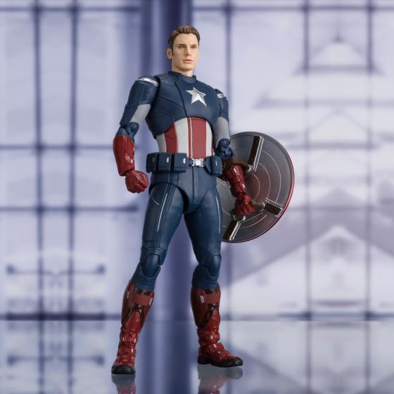 Captain America Cap VS Cap Avengers Endgame S.H.Figuarts Bandai Figur