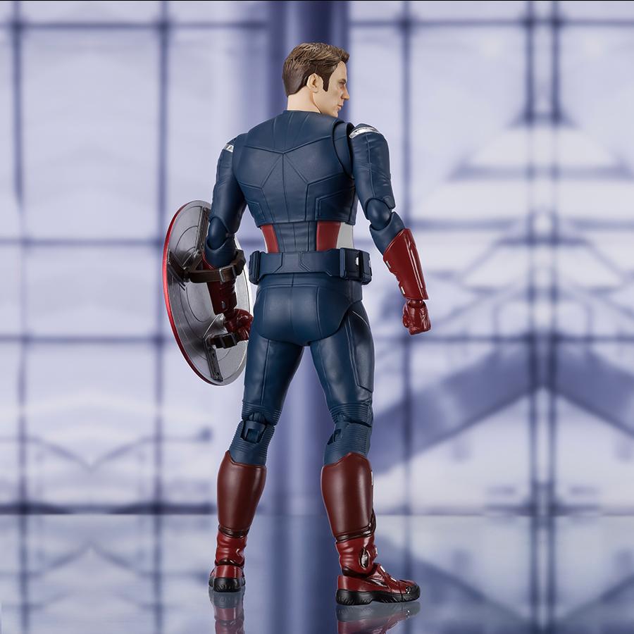 Captain America Cap VS Cap Avengers Endgame S.H.Figuarts Bandai Figur