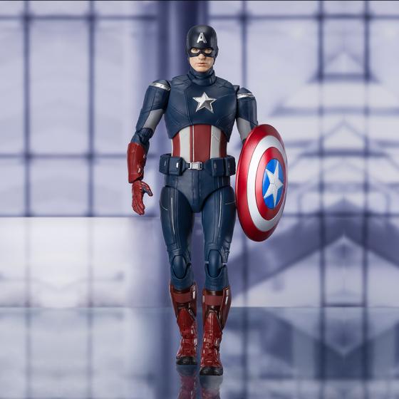 Captain America Cap VS Cap Avengers Endgame S.H.Figuarts Bandai Figur