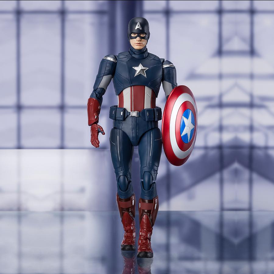 Captain America Cap VS Cap Avengers Endgame S.H.Figuarts Action Figure