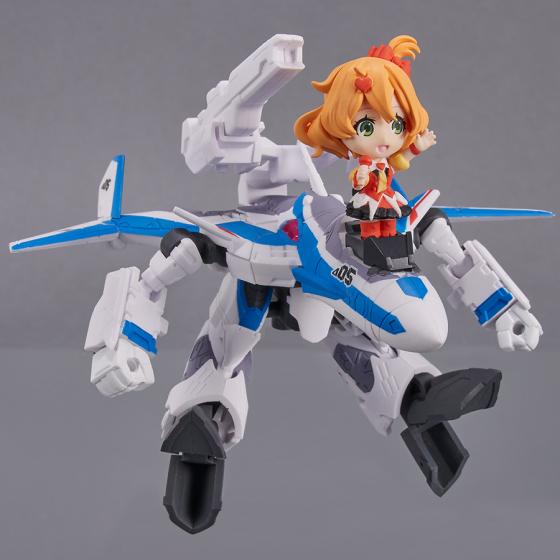 Figurine Macross Delta VF-31J Siegfried with Freyja Wion Tiny Session